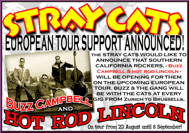 Buzz Campbell Stray Cats Buzz Campbell Stray Cats